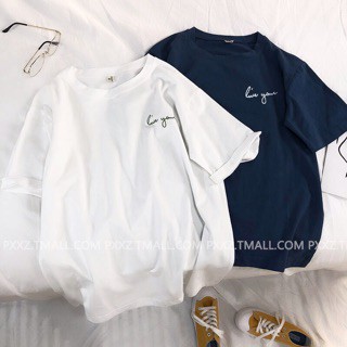 [ Đồng Giá 79k]✔️Áo thun tay lỡ form rộng - Love You | BigBuy360 - bigbuy360.vn