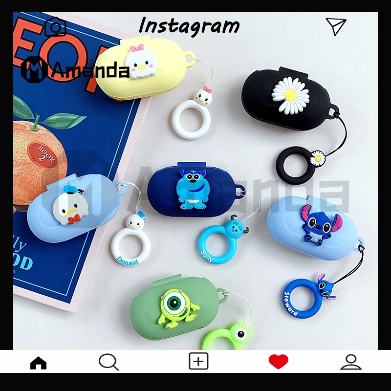 🌟AM🌟 SXT16 Samsung Galaxy Buds New Silicone Case Cover for Samsung Galaxy Buds/Buds+/Buds Plus Case cover