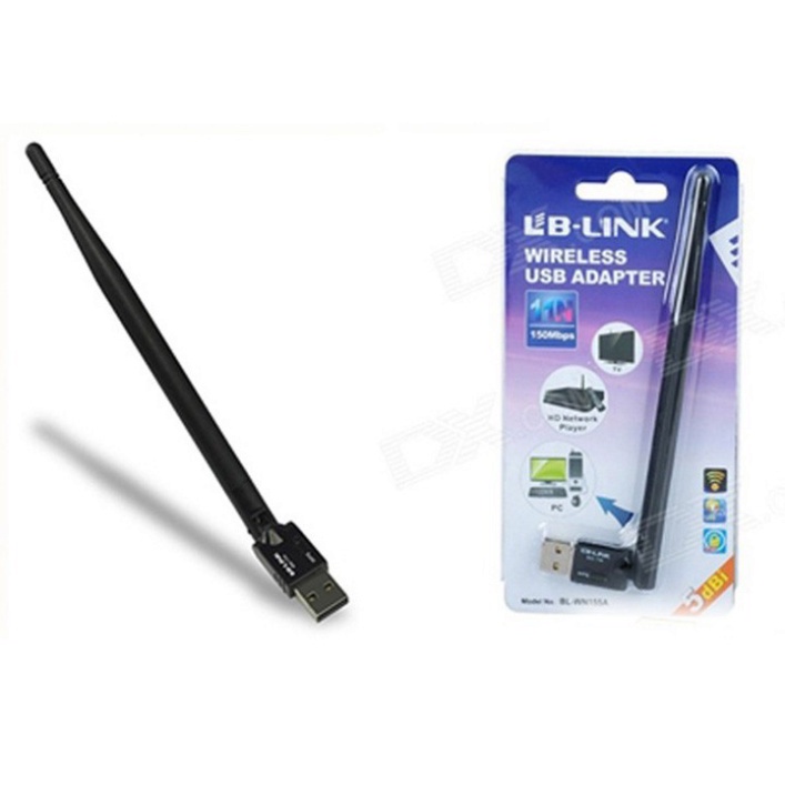 USB thu Wifi Lb-Link BL-LW05-AR5 tốc độc 150MB có râu I | WebRaoVat - webraovat.net.vn