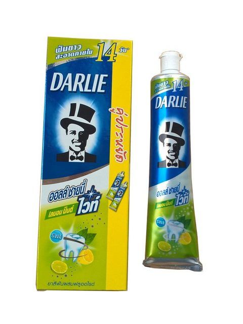 1 HỘP(CÓ 2 TUÝP) KEM ĐÁNH RĂNG ÔNG TÂY ĐEN DARLIE