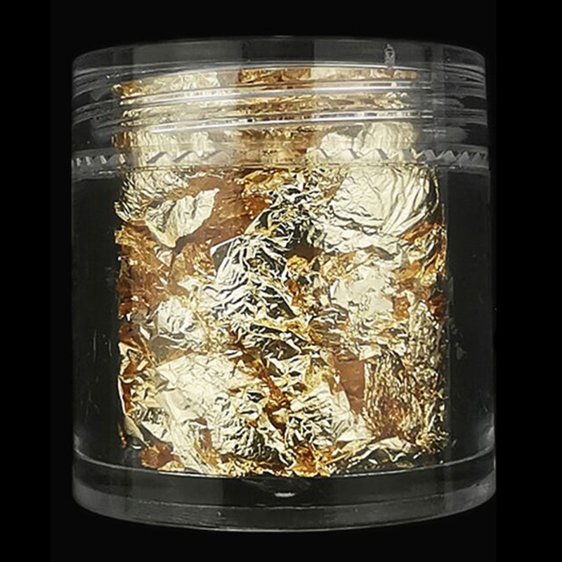 Miếng Lá Nhôm Lấp Lánh Trang Trí Móng Tay Nghệ Thuật