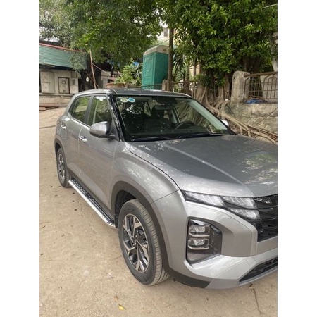 Bệ bước chân, bậc lên xuống Hyundai Creta 2022. Mẫu Inox cao cấp EG