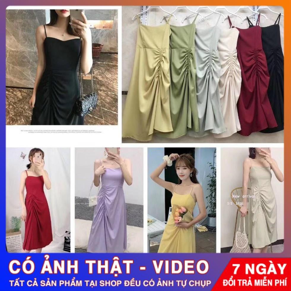 Váy 2 dây Nữ Sling | Đầm 2 dây kiểu Pháp,ulzzang, dáng dài 💥 FREESHIP | WebRaoVat - webraovat.net.vn