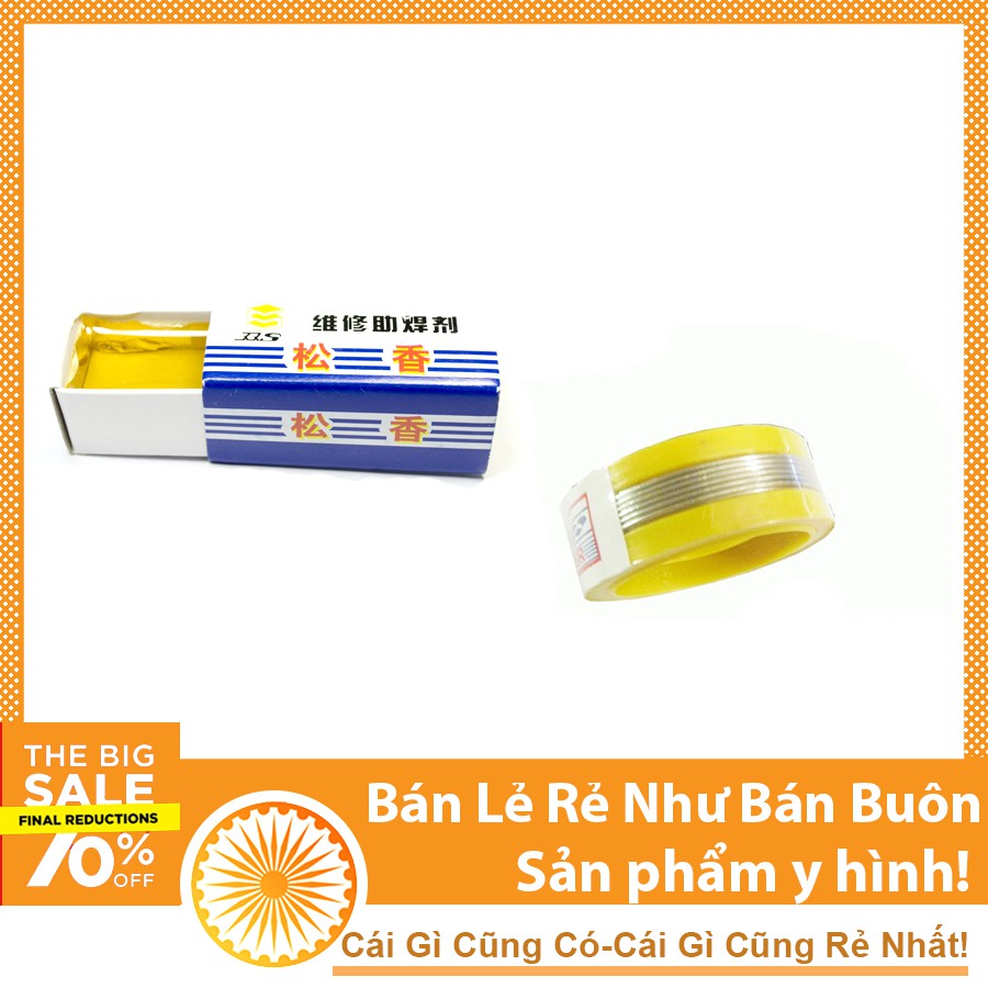 Combo Mỏ Hàn Winster 60W Tặng 1 Chì Sunchi Và 1  Nhựa Thông Hộp