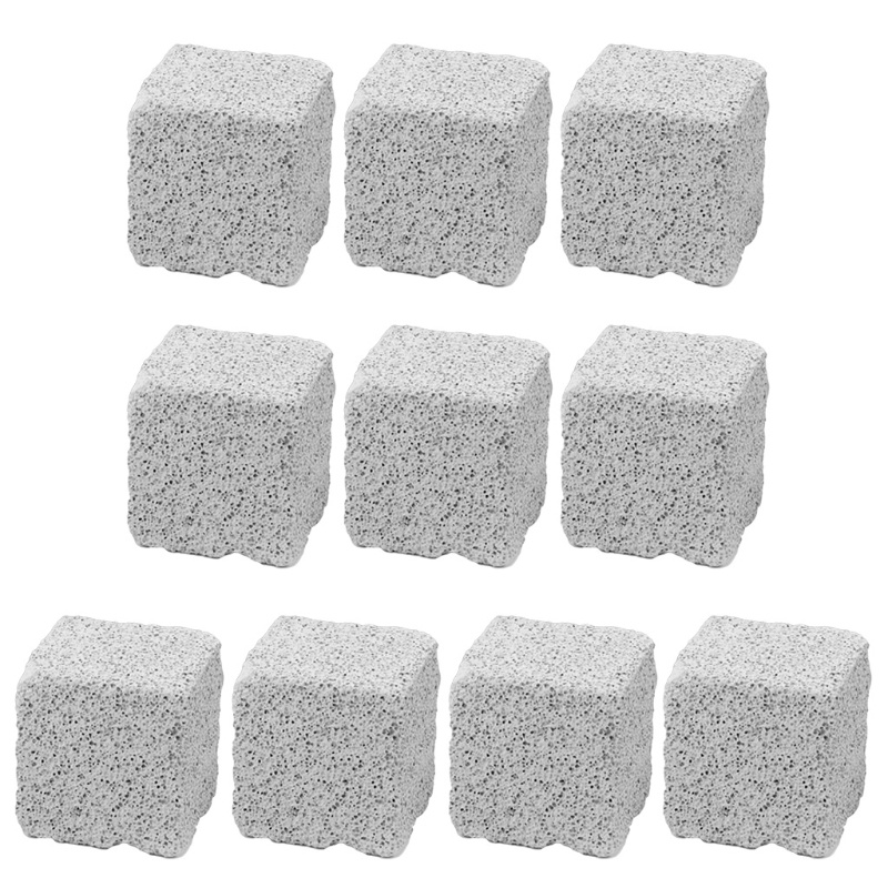 TENB 10Pcs Hamster Chew Toy Lava Teeth Grinding Block for Rabbit Small Animals