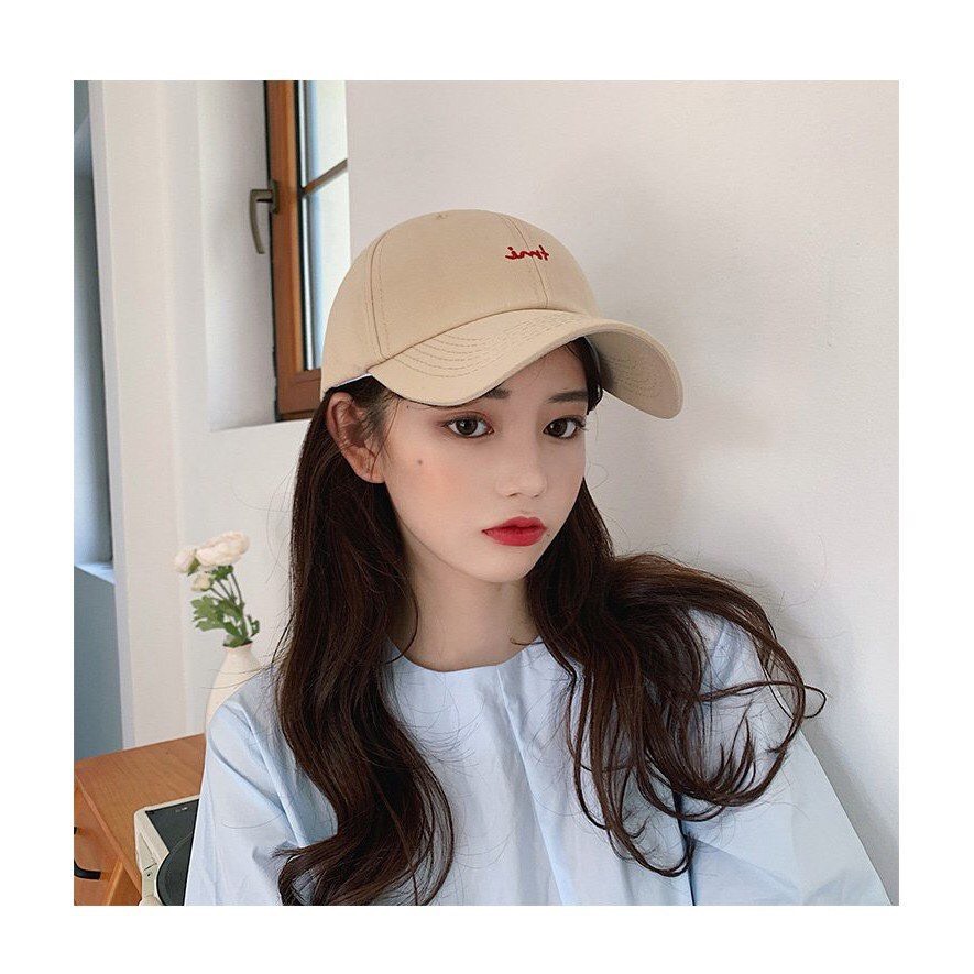 Mũ lưỡi trai Nón kết thêu chữ Tmi chất nỉ nhung cao cấp form unisex nam nữ