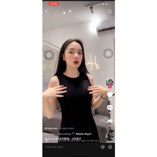 Váy Sát Nách Basic Dáng Dài