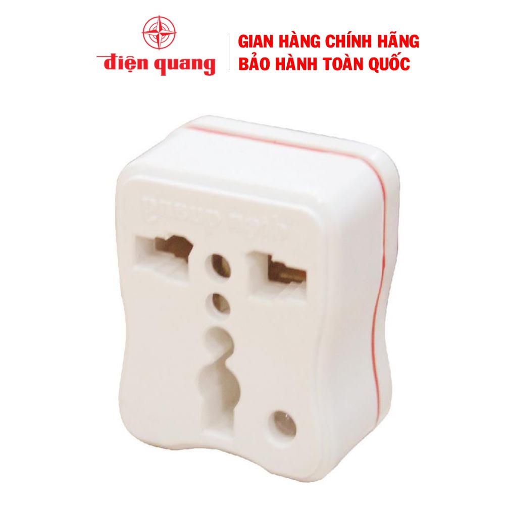 Phích cắm Điện Quang chuyển ĐQ-UA 2A -  bảo hành 12 tháng, điện áp hoạt động 250V