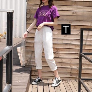 Quần baggy kaki trắng DTR0319