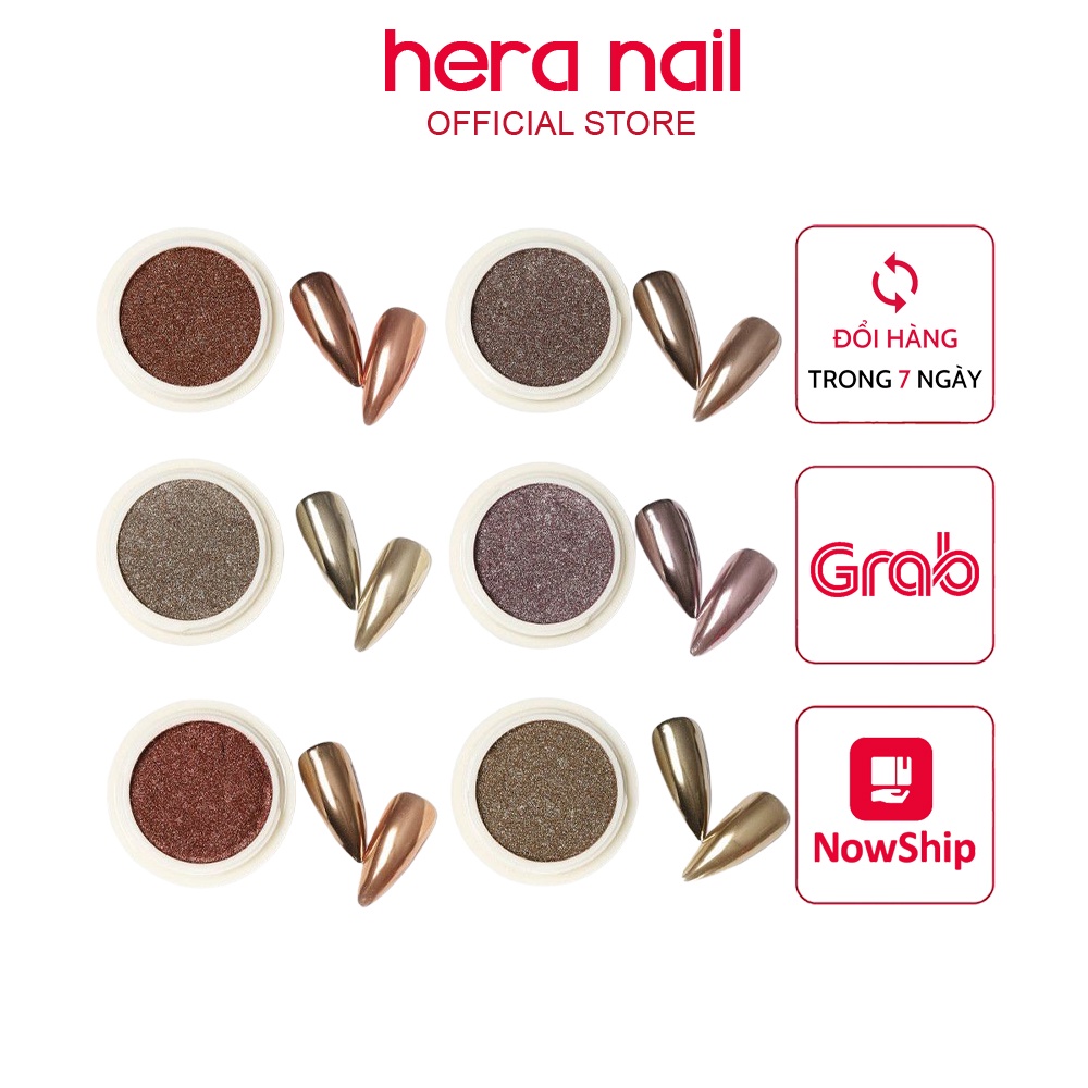 Bột tráng gương set 6 màu