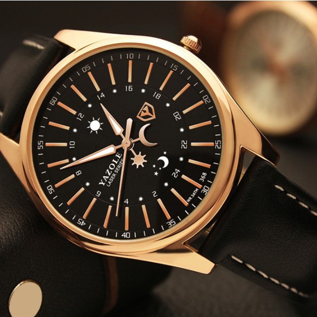 Đồng hồ nam YAZOLE chính hãng, dây dao cao cấp, đeo êm tay, chống nước tốt, lịch lãm, phong cách ( Mã: AYS ) | BigBuy360 - bigbuy360.vn