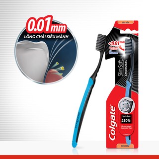 Bàn chải đánh răng Colgate Slim Soft Charcoal