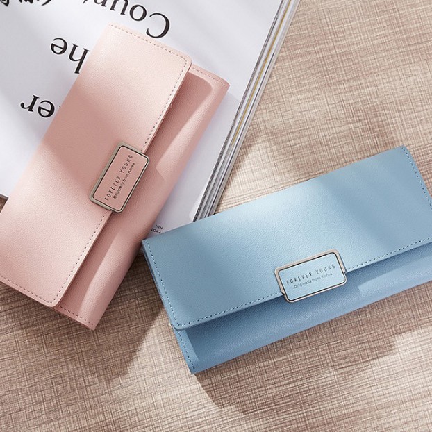 (Bán Buôn Sỉ) Ví Nữ Cầm Tay Dài Forever Young VN7