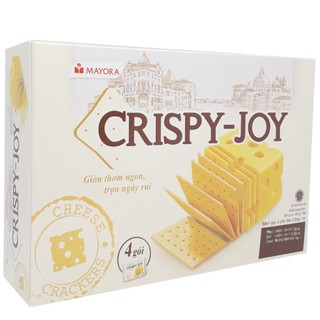 Bánh quy vị phô mai Crispy Joy hộp 180g