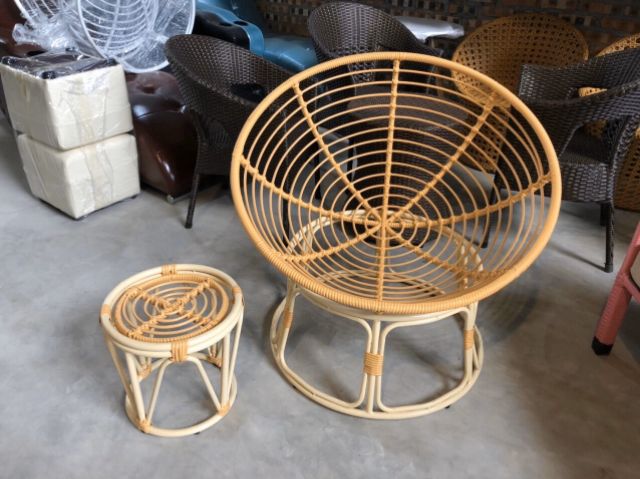 GHẾ THƯ GIÃN PAPASAN NHỰA GIẢ MÂY HÀNG LOẠI 1