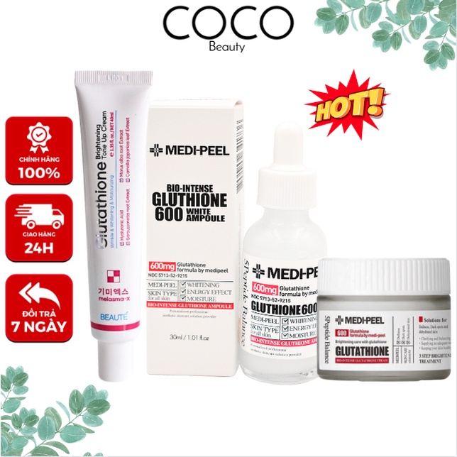 Serum Medi Peel Kem Dưỡng Trắng Da Medi-Peel Glutathione 600 Hàn Quốc
