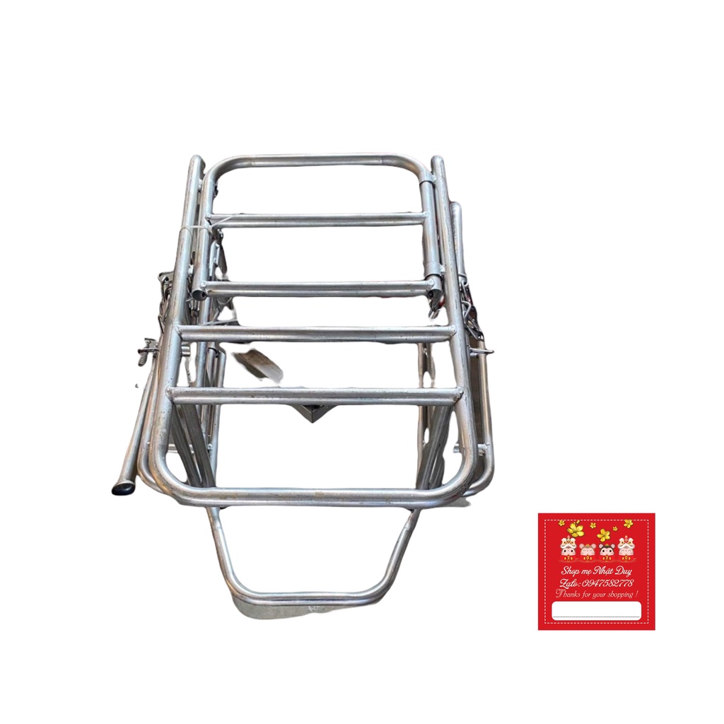 GIÁ CHỞ HÀNG XE MÁY 2 CÁNH,BAGA 2 CÁNH SƯỜN