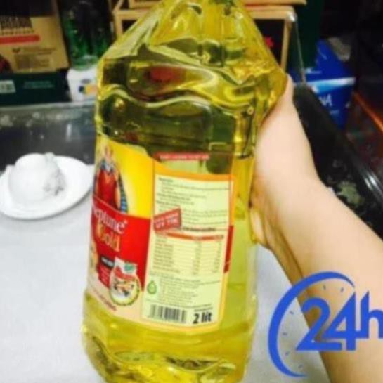 [ Bắc Ninh ] Dầu ăn cao cấp Neptune Gold chai 2 lít