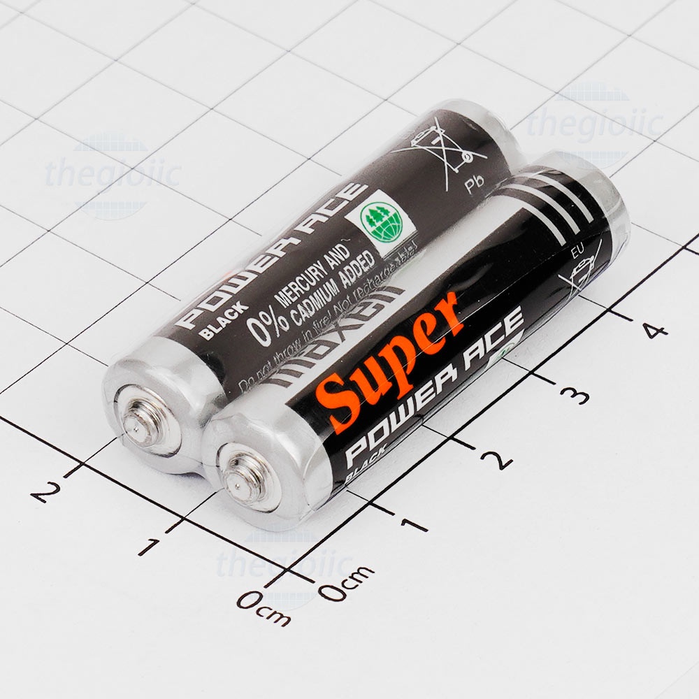 40 VIÊN PIN MAXELL AAA TEM BẠC - HÀNG CHÍNH HÃNG