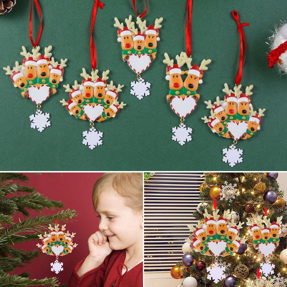 CONOPERY Bộ 2-6 Người Trang Trí Cây Thông Giáng Sinh Bằng Nhựa Resin