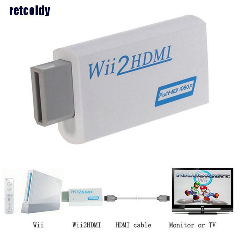 Đầu Chuyển Đổi Hd Wii Sang Hdmi 1080p/ 720p Với Cổng 3.5mm Vrp | BigBuy360 - bigbuy360.vn