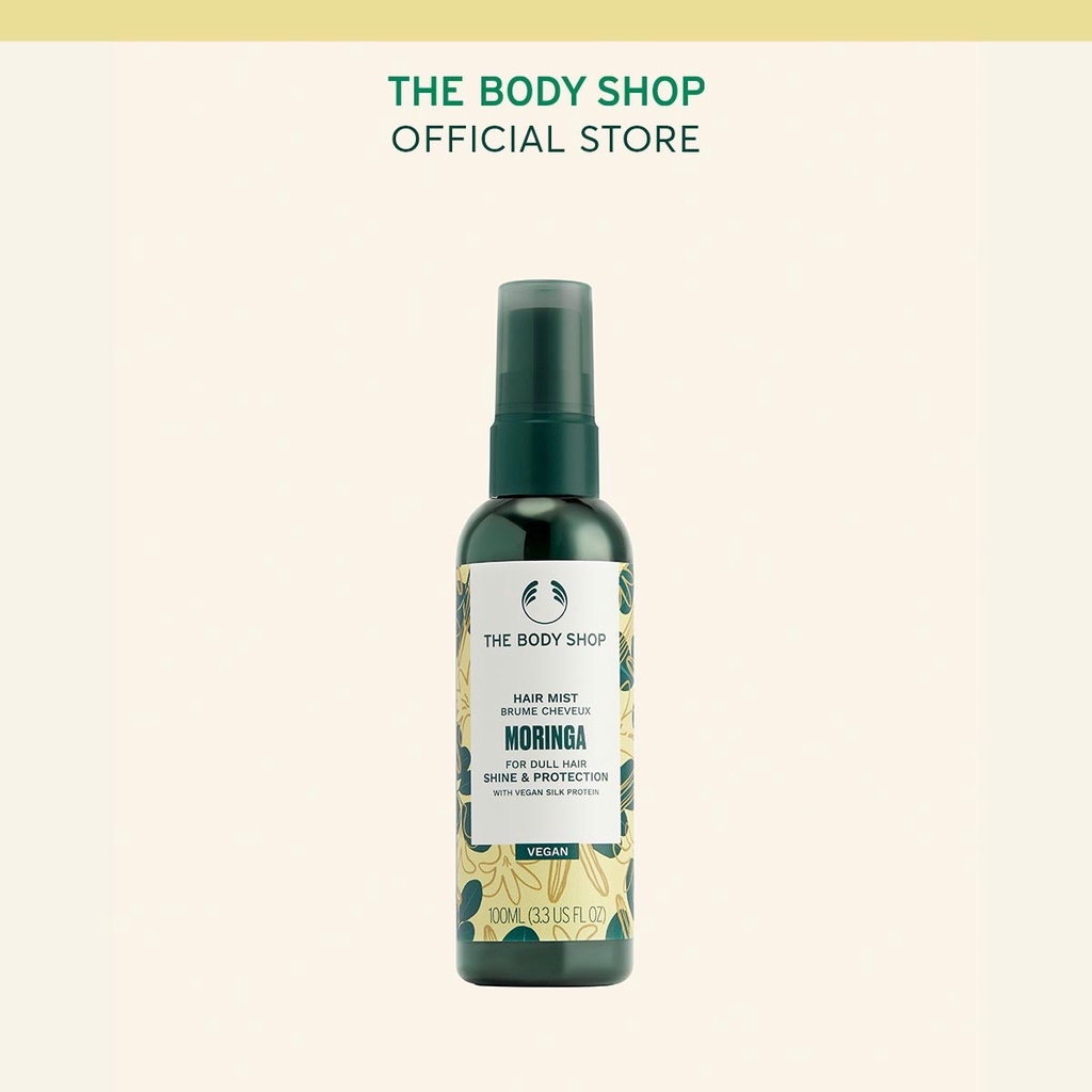 Xịt Dưỡng Tóc Hoa Chùm Ngây The Body Shop Moringa Shine and Protection 100ml
