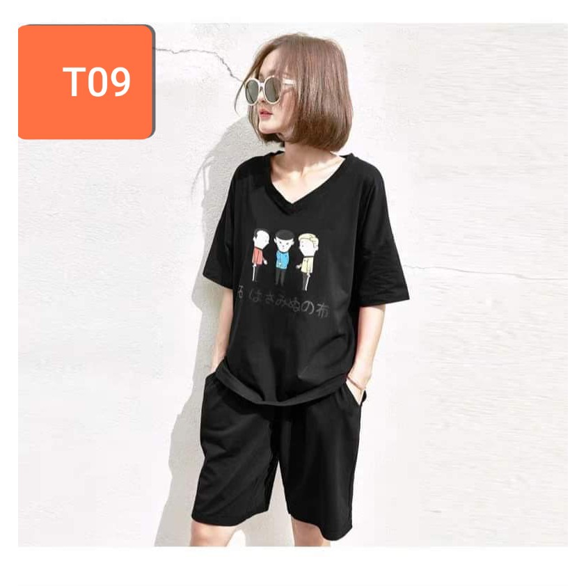 Bộ quần áo LỬNG tay 40-82KG | BigBuy360 - bigbuy360.vn