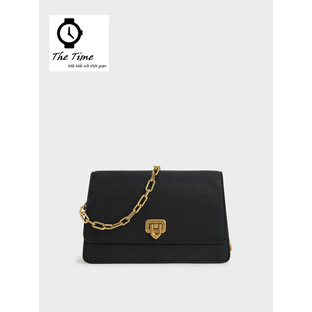 Túi xách nữ  Charles and Keith  C&K nữ Authentic – Charles Keith Chain Link 20x16x8.5cm