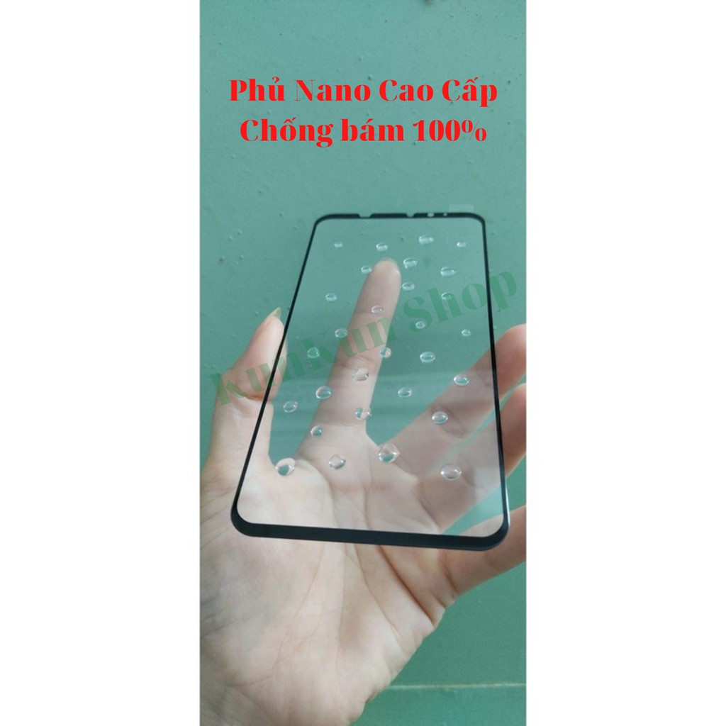 Kính cường lực Vsmart Live --Full màn hình - Phủ Nano cao cấp- Độ cứng 9H