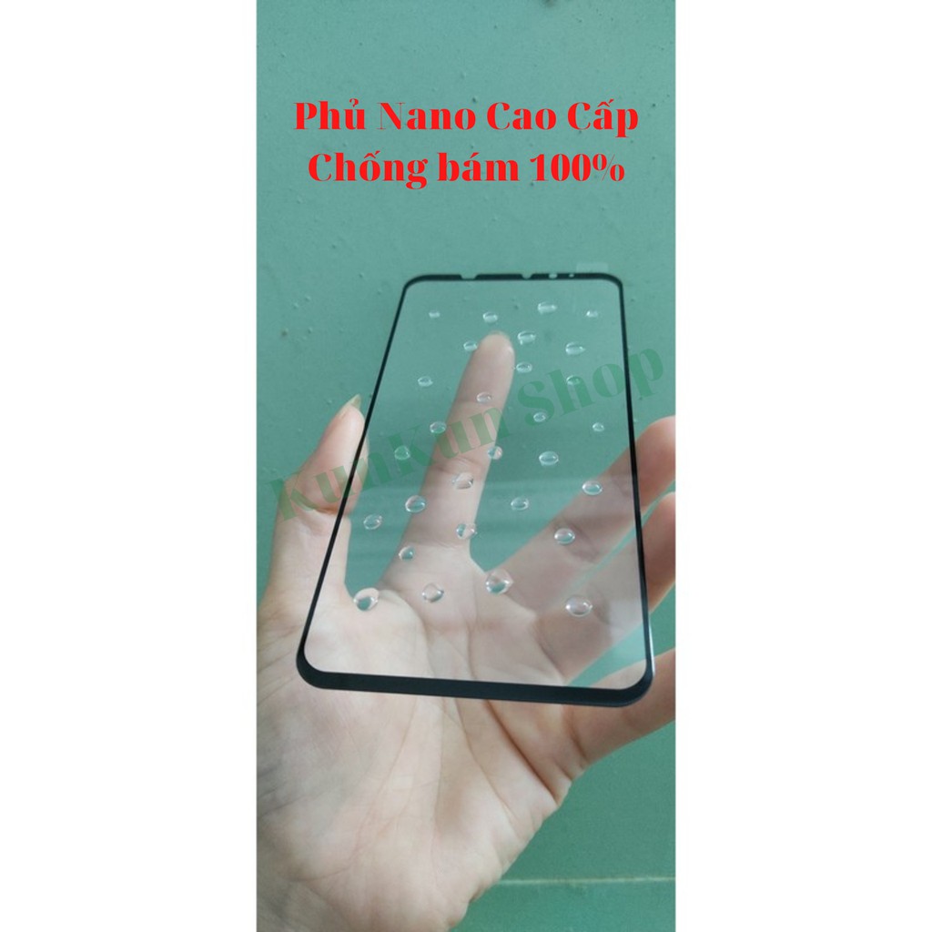 [Mã ELFLASH3 hoàn 10K xu đơn 20K] Kính cường lực Vsmart Live-[Freeship 50k]-Full màn hình - Phủ Nano cao cấp- Độ cứng 9H