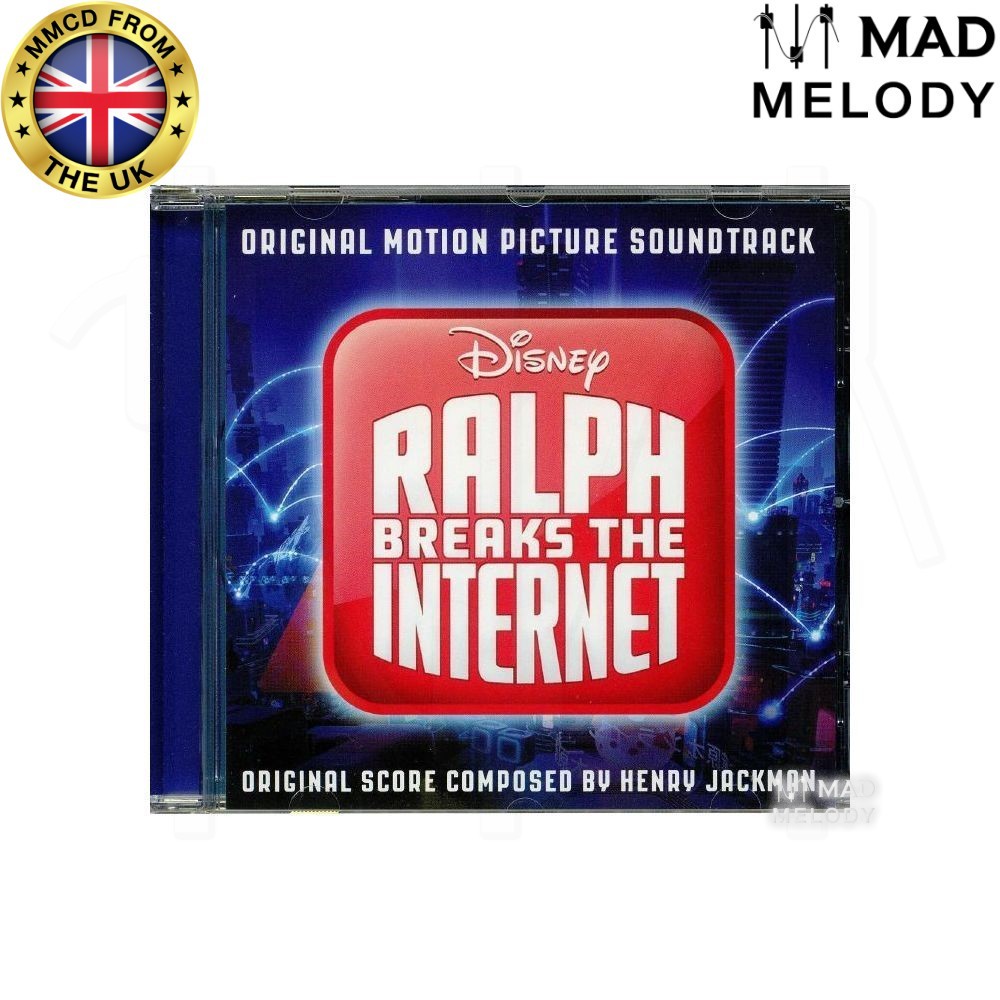 Henry Jackman - Ralph Breaks the Internet 2018 Soundtrack [Đĩa CD album nhạc nhập khẩu UK, NEW]