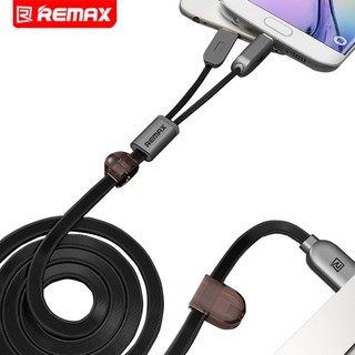 Cáp sạc remax rc-025t lightning + microusb