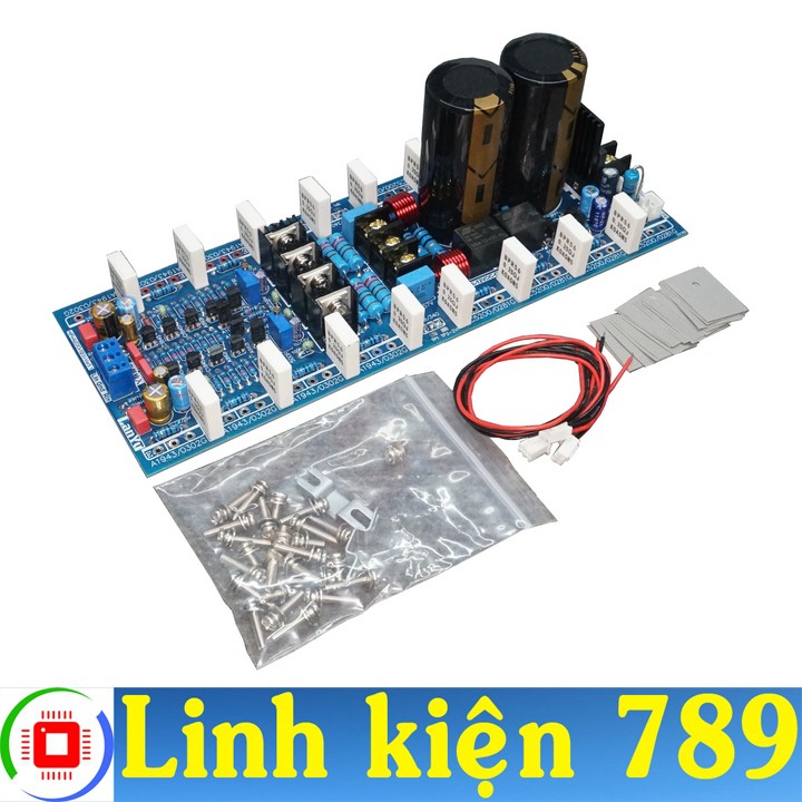 Main mạch khuếch đại 16 sò 2 kênh có tụ lọc nguồn - Linh Kiện 789