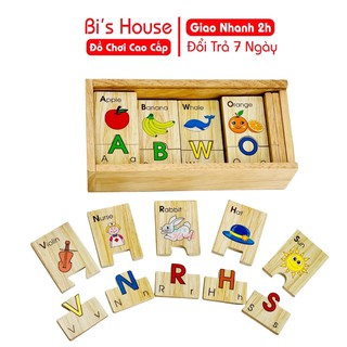 Bộ tìm chữ cái tiếng Anh Winwintoys - đồ chơi cao cấp Bi House