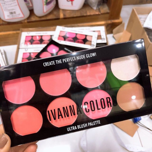 Má Hồng 8 Ô Sivanna Colors Ultra Blush Palette Thái Lan