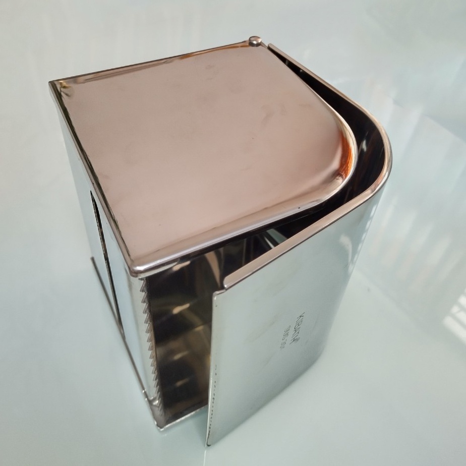 Hộp đựng giấy vệ sinh Kibath inox 304 bóng, KB-717