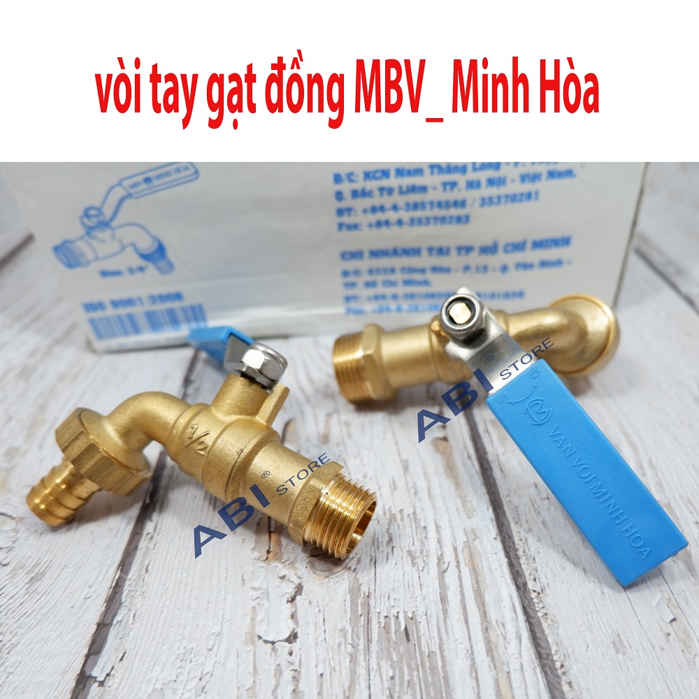 Vòi nước nhà tắm vệ sinh MBV Minh Hòa Việt Nam dn15, dn20