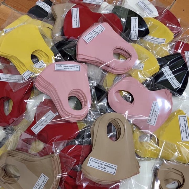 Khẩu trang poly đúc su