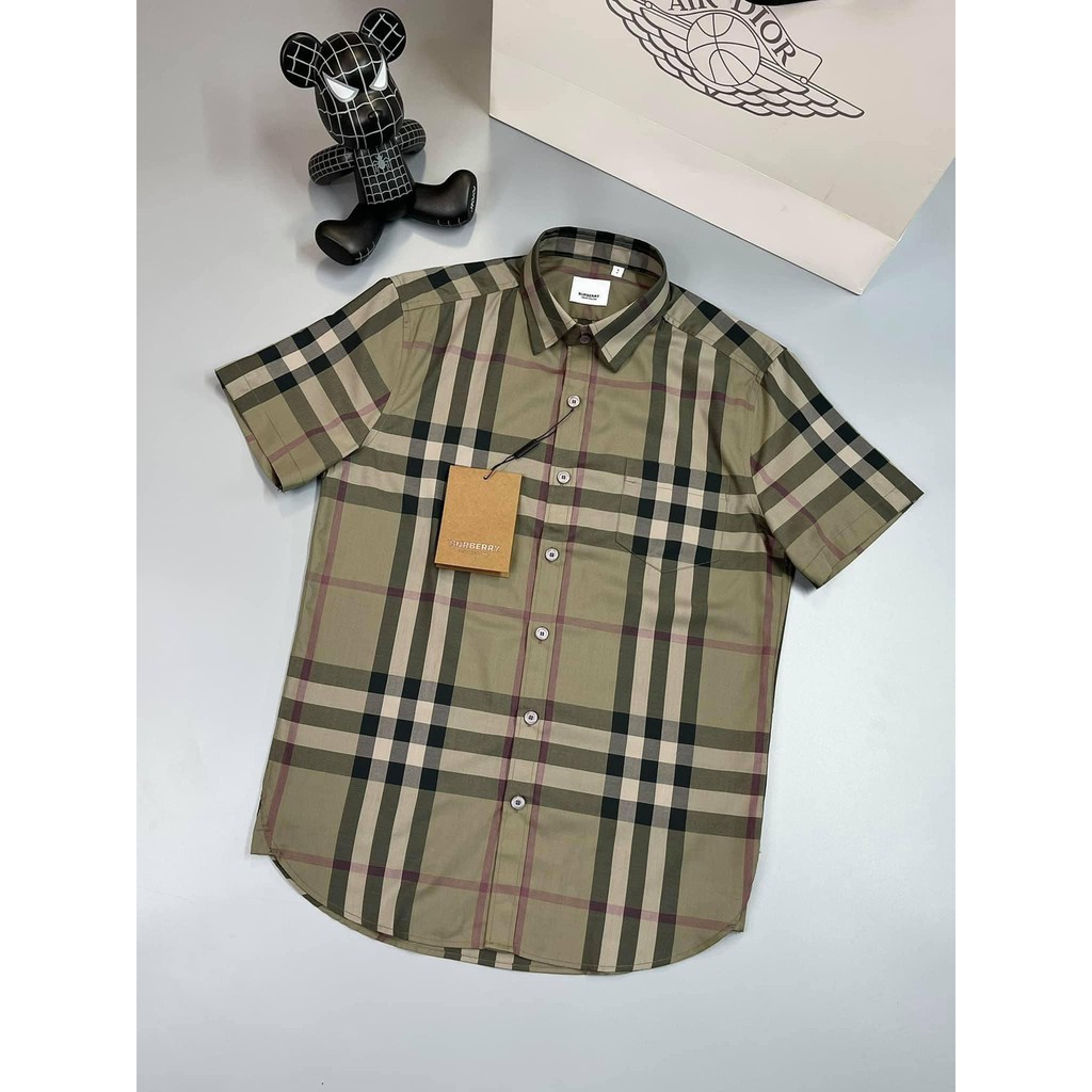 Áo sơ mi cộc tay siêu cấp BBR Original 2021 MLN size XS-S-M-L