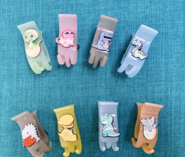 Kẹp càng cua 3 răng hình hoa Kaikai kiki và hoạt hình kute