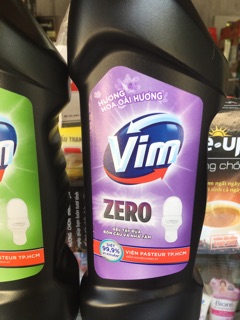 NƯỚC TẨY BỒN CẦU VIM ZERO 750ml