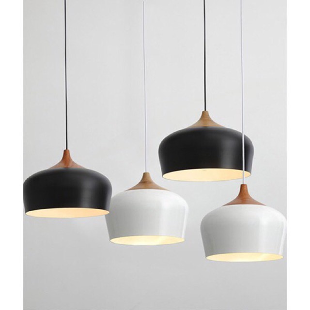 (XẢ HÀNG) ĐÈN THẢ NỒI ĐUI GIẢ VÂN GỖ + TẶNG KÈM BÓNG LED 7w