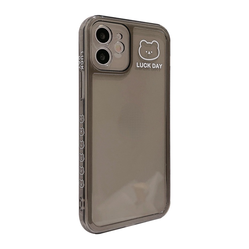 Ốp lưng iphone Ốp lưng iphone vuông cạnh hình insbear 6plus/6s/6splus/7/7plus/8/8plus/x/xr/xs/11/12/pro/max/plus/promax Dinuo case