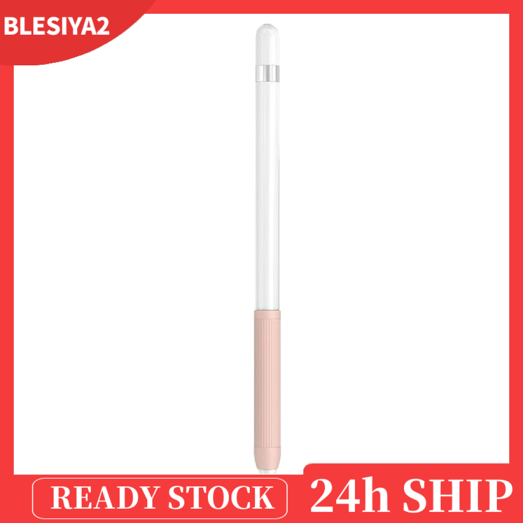 (Hàng Mới Về) Vỏ Silicone Mềm Bảo Vệ Bút Cảm Ứng Apple Pencil 1st Và 2nd Màu Trắng