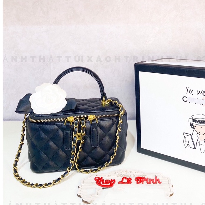 Túi xách nữ hoa trà chà neo siêu đẹp sang trọng quý phái dành cho phái nữ rất phù hợp với mọi lứa tuổi