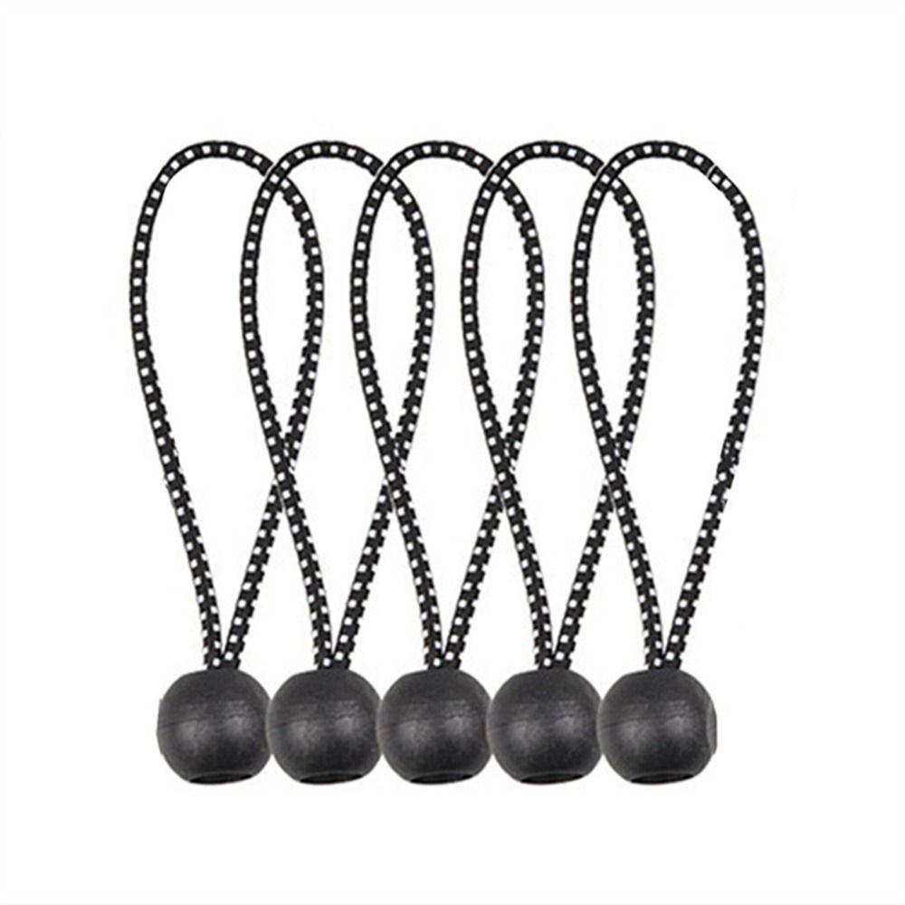 Set 5 Dây Thừng Co Giãn Màu Trắng Đen Dùng Để Cố Định Lều Trại