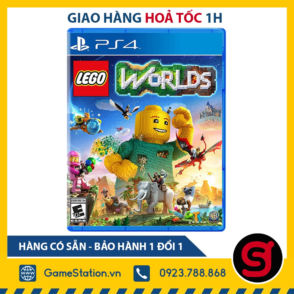 Đĩa Game PS4: Lego Worlds - New Seal