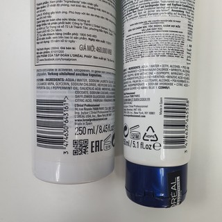 DẦU GỘI XẢ L'OREAL SERIOXYL FULLER KÍCH THÍCH MỌC TÓC 250ML - 150ML