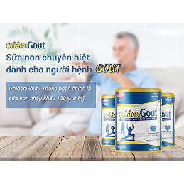 [Chính Hãng] Sữa non Golden Gout dành cho người Gout hộp 650gram
