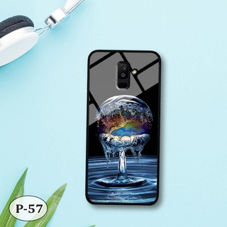Ốp lưng kính Samsung A6 Plus 2018- hình 3D